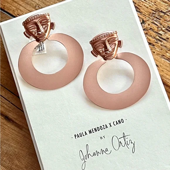 🌺🎉HP🎉🌺 NWT Johanna Ortiz La Foret Rose Gold Earrings - Picture 3 of 16